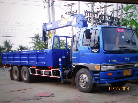 HINO-3H-1เพลาเครื่องHO7D-7,20เมตร-เครนทานาโด้ท้องV5ปลอก4ชักสภาพสวยพร้อมใช้...ราคา1.300.000บ...มัดจำแล้ววันเสาร์รับรถ....