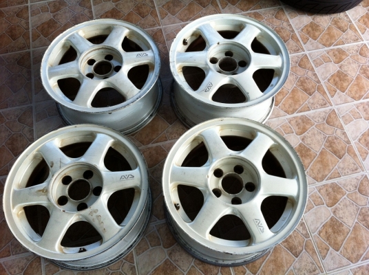 ขายล้อ AVS model6 16หน้า7หลัง8 of 30/35 5รู114 9000