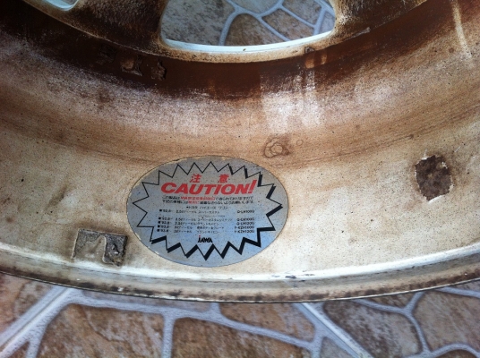 ขายล้อ AVS model6 16หน้า7หลัง8 of 30/35 5รู114 9000