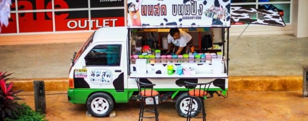 รถเปิดบาร์ขายนมสดปั่น ขายด่วน!!!ภายในเดือนนี้ 95,000 บาท