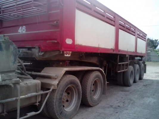 ขายด่วนรถหัวลาก 10ล้อ Mitsubishi 2 เพลาดั้มหางสามคาน   ปี47