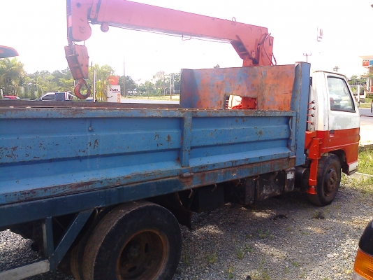 6ล้อNKR58LU5ติดเครน3ตัน พื้นปูใหม่(รถแต่งใหม่เรียบร้อยแล้ว) พอได้ใช้ รถพร้อมใช้สภาพดี เล่มพร้อม....