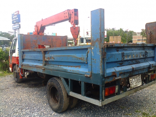 6ล้อNKR58LU5ติดเครน3ตัน พื้นปูใหม่(รถแต่งใหม่เรียบร้อยแล้ว) พอได้ใช้ รถพร้อมใช้สภาพดี เล่มพร้อม....