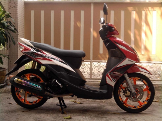 ขออนุญาติขาย YAMAHA MIO 115 สองตาแท้ แต่งสวย