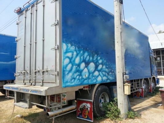 รถฮีโน่ 12 ล้อ ตู้เย็น 285 แรงม้า. ปี 38  ( รถประกอบ. )  สนใจติดต่อ 081 - 6079515