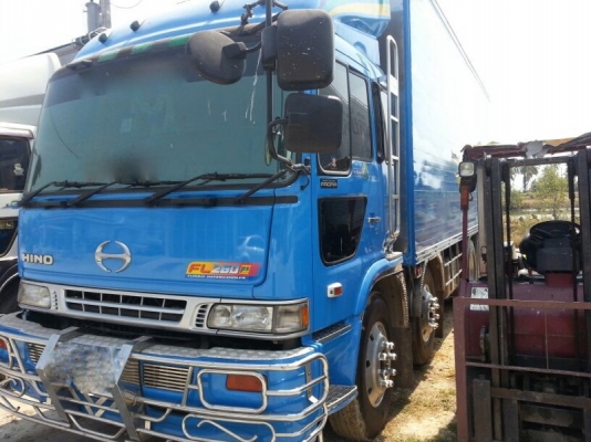 รถฮีโน่ 12 ล้อ ตู้เย็น 285 แรงม้า. ปี 38  ( รถประกอบ. )  สนใจติดต่อ 081 - 6079515