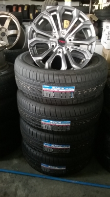 ขายล้อTRDขอบ18พร้อมยางใหม่ชุดละ60000