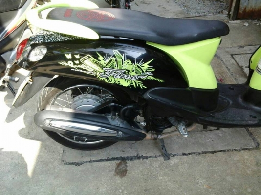 Fino ปี 54 สีเขียว ดำ รถสวย เครื่องเงียบกริบ ชุดสีสด ทดลองขับได้ทุกวันจ้า Fino ปี 54 สีเขียว ดำ รถสวย เครื่องเงียบกริบ ชุดสีสด ทดลองขับได้ทุกวันจ้า