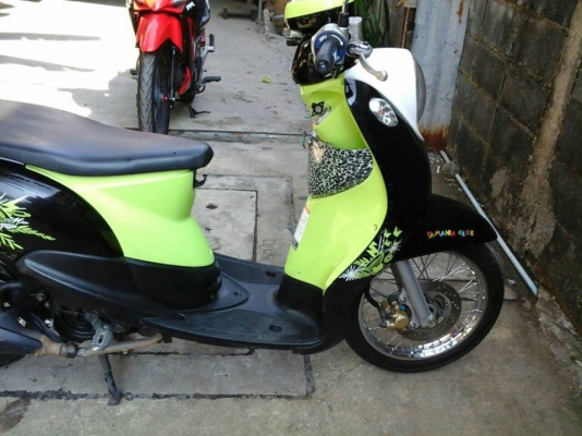 Fino ปี 54 สีเขียว ดำ รถสวย เครื่องเงียบกริบ ชุดสีสด ทดลองขับได้ทุกวันจ้า Fino ปี 54 สีเขียว ดำ รถสวย เครื่องเงียบกริบ ชุดสีสด ทดลองขับได้ทุกวันจ้า