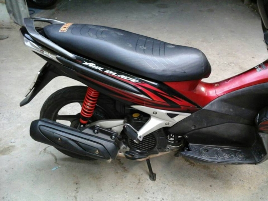 Honda แอร์เบลด ปี 51 ตัวท็อป ล้อแม็ค สีดำ แดง รถสวย เครื่องเดิมแน่นๆ ไม่หลวม ไม่หอน ทดลองขับได้จ้า Honda แอร์เบลด ปี 51 ตัวท็อป ล้อแม็ค สีดำ แดง รถสวย เครื่องเดิมแน่นๆ ไม่หลวม ไม่หอน ทดลองขับได้จ้า