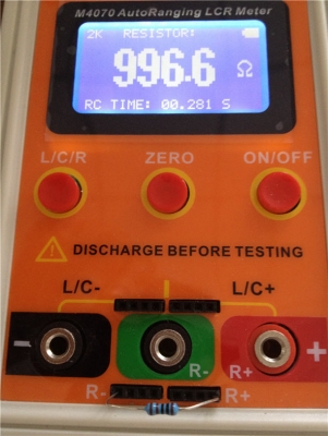 เครื่องวัดค่า LCR M4070 สำหรับ วัดความต้านทาน , ขดลวด , ตัวเก็บประจุ เครื่องวัดค่า LCR M4070 สำหรับ วัดความต้านทาน , ขดลวด , ตัวเก็บประจุ