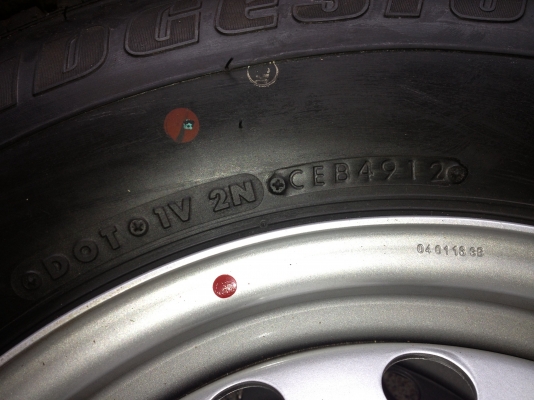 ขายล้อติดรถกระบะไทรทรันป้ายแดง