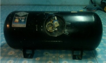 ถังแก็สพร้อมอึปกรณ์หัวฉีด