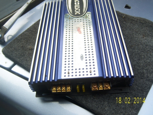 ปรีแอมป์ พร้อมเพาเวอร์(2CH)  สภาพดี ใช้งานได้ปกติ