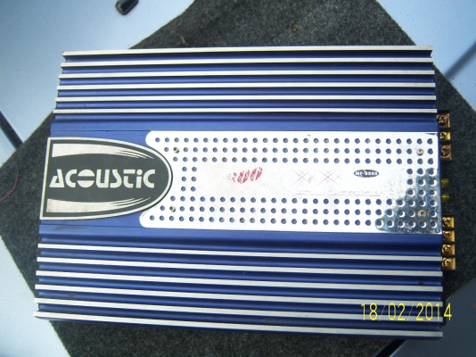 ปรีแอมป์ พร้อมเพาเวอร์(2CH)  สภาพดี ใช้งานได้ปกติ