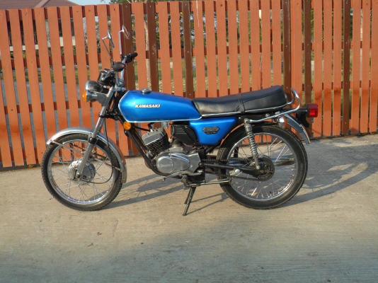 ลดลาคาขาย KAWASAKI GH100EL แต่งเป็นG7 ขาย 17700