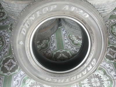 ขายยาง265/65/17 ปี 4212 DUNLOP GRANDTREK 1 ชุด