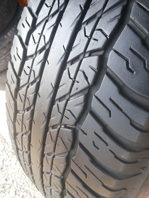 ขายยาง265/65/17 ปี 4212 DUNLOP GRANDTREK 1 ชุด