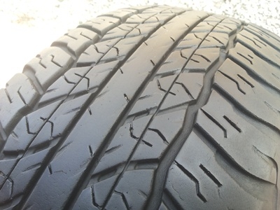 ขายยาง265/65/17 ปี 4212 DUNLOP GRANDTREK 1 ชุด