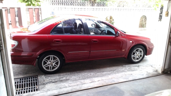 Nissan Almera Yong 1.8L ปี2002 สีแดง Nissan Almera Yong 1.8L ปี2002 สีแดง