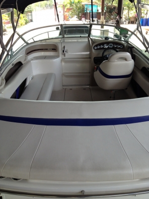 เรือเร็ว13ที่นั่ง1ห้องนอนหัวปิด CHAPARRAL 25 FT 120HR สภาพใหม่90\%