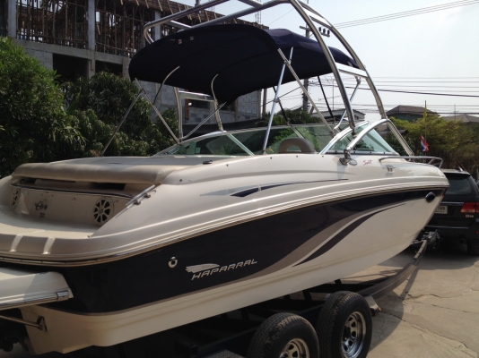 เรือเร็ว13ที่นั่ง1ห้องนอนหัวปิด CHAPARRAL 25 FT 120HR สภาพใหม่90\%