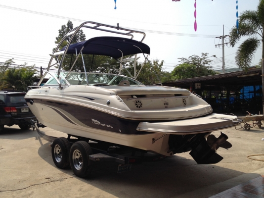 เรือเร็ว13ที่นั่ง1ห้องนอนหัวปิด CHAPARRAL 25 FT 120HR สภาพใหม่90\%