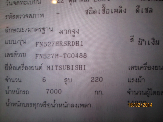 มิตซูTG-10ล้อหัวลาก.แม่.ลูกๆพื้นเรียบ12เมตร3คานยัด-สภาพสวย-1,100.000บ