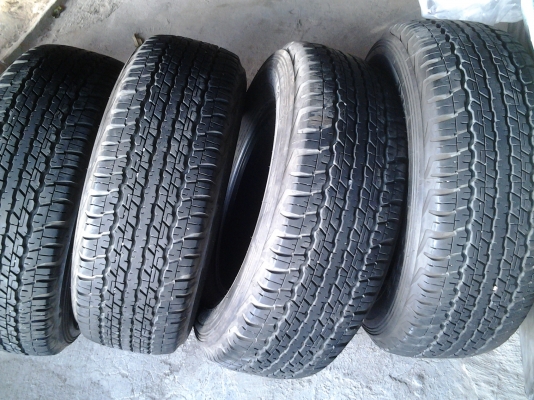 ยาง dunlop 265/65/17 ปี 12