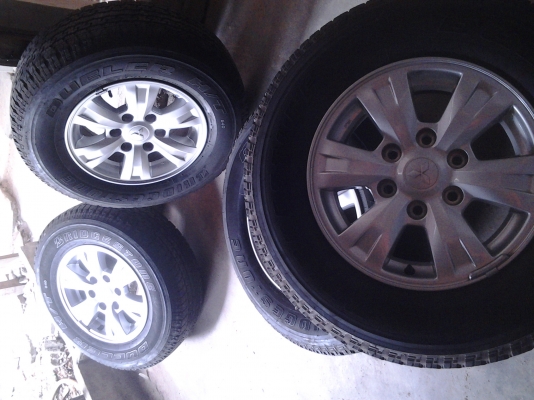 แม็กไทรทรันพลัสขอบ16พร้อมยางสภาพป้ายแดง