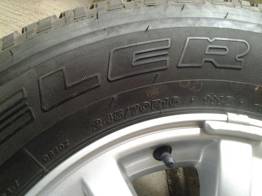 แม็กไทรทรันพลัสขอบ16พร้อมยางสภาพป้ายแดง