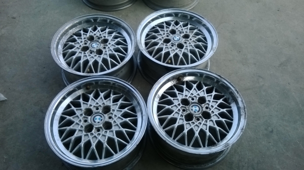 ขายล้อBBSแท้ขอบ15 4รู100 ชุดละ5800