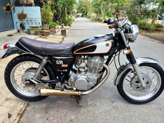 YAMAHA SR400CC ปี95 เดิมๆยุ่น เครื่องสดมาก สรรพสามิตแท้! 64,000 -