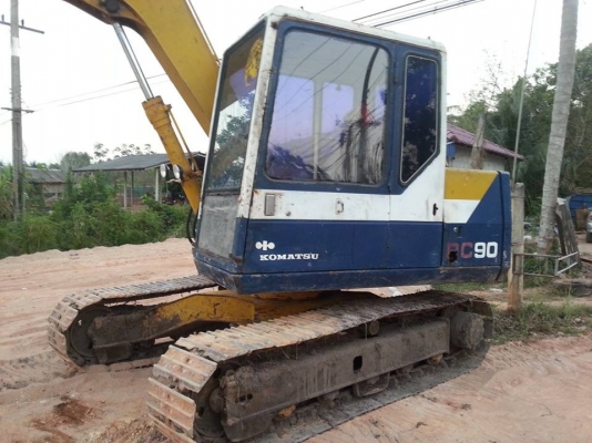 ขายรถแบคโฮ KOMATSU PC90-5 สภาพสวย ขายรถแบคโฮ KOMATSU PC90-5 สภาพสวย