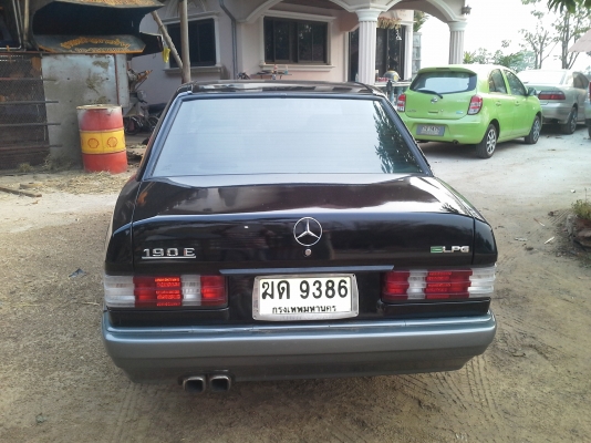 ขาย เก๋งเบนซ์ 190E รถใช้งาปกติ วิ่งทางไกลสบาย 2 ระบบ น้ำมันและLPG เครื่อง 1J