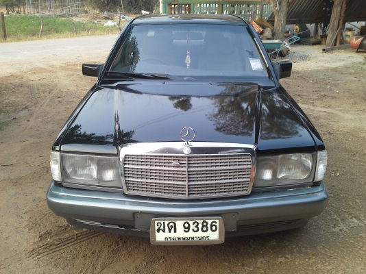 ขาย เก๋งเบนซ์ 190E รถใช้งาปกติ วิ่งทางไกลสบาย 2 ระบบ น้ำมันและLPG เครื่อง 1J