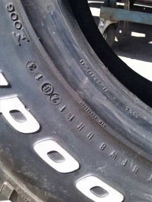 ขายยาง BF GOODRICH  ALLTERRAIN  265 /75 /16 ปี2013 1 เส้น