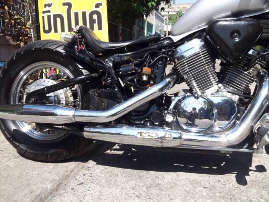 ต้ำพระราม2 ขาย HONDA STEED400อินวอย สภาพตามรูปแต่งBOBBER หล่อๆ