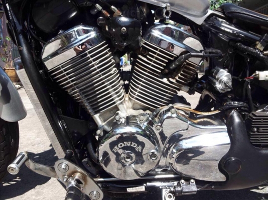 ต้ำพระราม2 ขาย HONDA STEED400อินวอย สภาพตามรูปแต่งBOBBER หล่อๆ