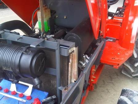 ขายรถไถ Kubota L 3408 (4WD) พร้อมดันหน้าของใหม่และโรตารี่ช้าง
