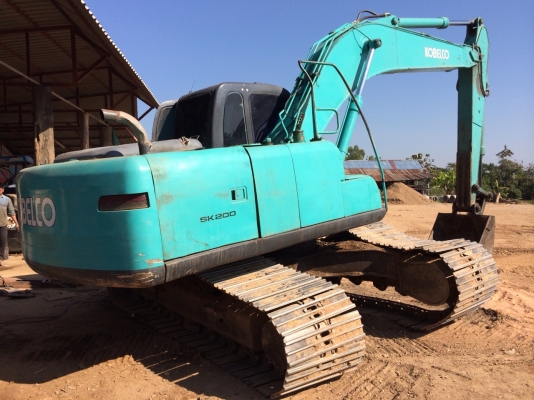 รถแบคโฮ KOBELCO SK200 M6 บูม อาร์ม สวย ไม่มีปะ รถสวยกิ๊ก ราคาต่อรอง