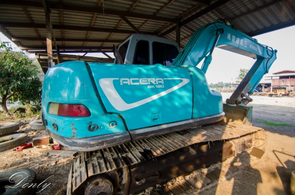 ขายแบคโฮ  KOBELCO  SK 120  ACERA   สวยกริปราคาเบาๆคับ