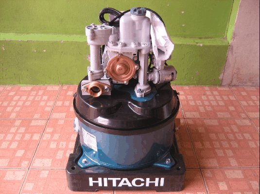 ขายปั้มนํ้าอัตโนมัติ Hitachi Model WT-P150GX2 220V 50Hz.