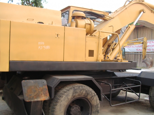 ขายรถขุดล้อยาง MITSUBISHI MS 110W ขายตามสภาพ