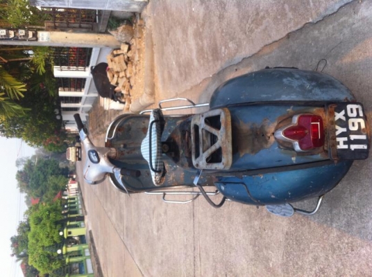 ขายเวสป้าแห้งๆ อินเดีย ตามสภาพครับ