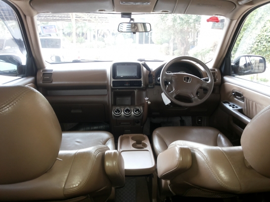 ฮอนด้าCRV 2003 ใช้น้อย เบาะหนัง ไม่ติดแก๊ส ขาย 380,000 บาท