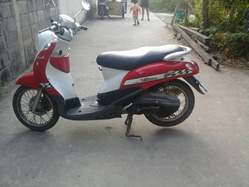 Fino ปี 52 สีแดง รถสวยมาก เดิมๆๆเครื่องเงียบกริบ เอกสารครบ