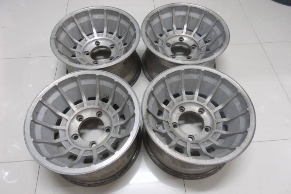 ล้อ 5รู139.7ใส่วิทาร่าสภาพเดิมๆสวยๆ ล้อนอก(เปิดตู้) Enkei 15x8.5