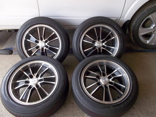 ขายแม็ก 6รู ขอบ17  พร้อมยางราคาประหยัด