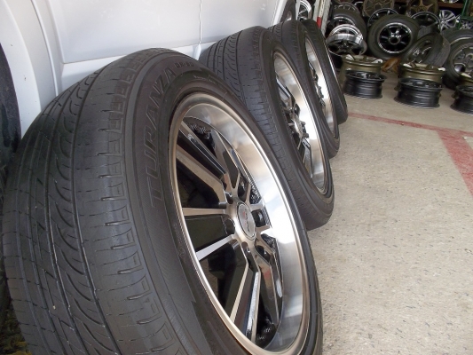 ขายแม็ก 6รู ขอบ17  พร้อมยางราคาประหยัด